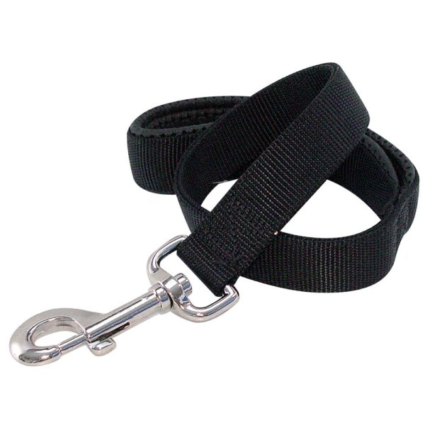 Laisse pour chien Noire - Courte top confort