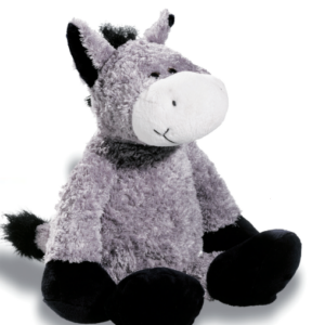 peluche âne doudou 42cm