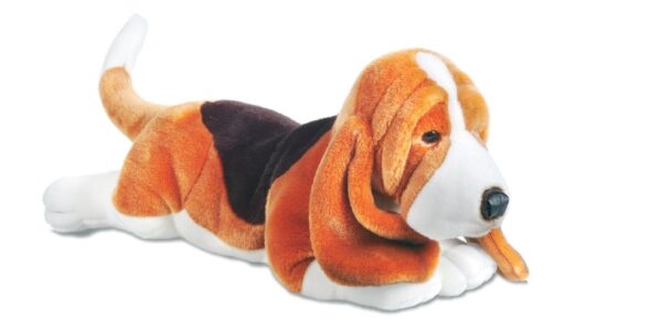 peluche chien basset