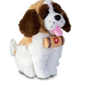 Peluche St Bernard avec Tonneau